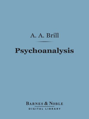 cover image of Psychoanalysis (Barnes & Noble Digital Library)